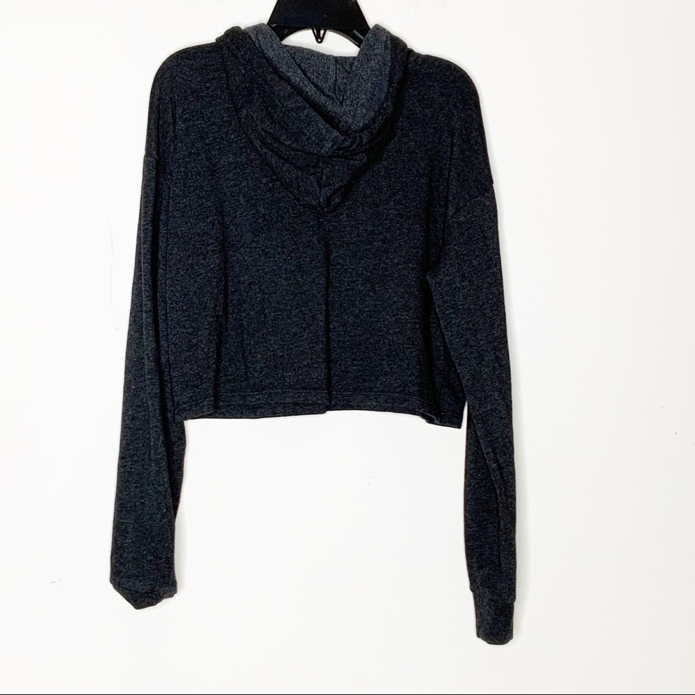 divided dark grey hooded sweatshirt. Size XS BR3 - Picture 2 of 3